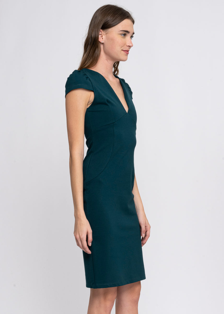 Vestido Liso Midi