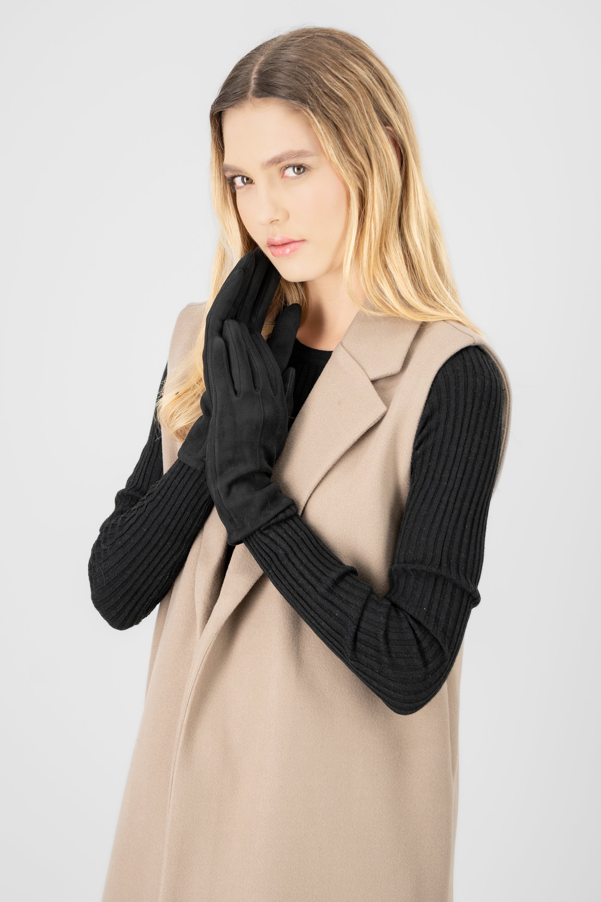 Guantes gamuza