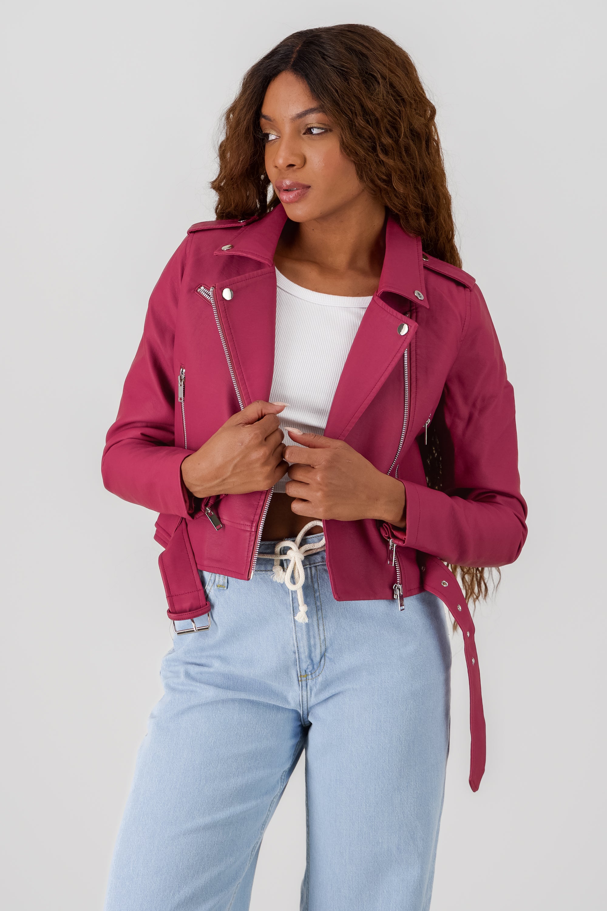 Chamarra Biker Mujer Bershka Bees Care Chamarra Biker Mujer