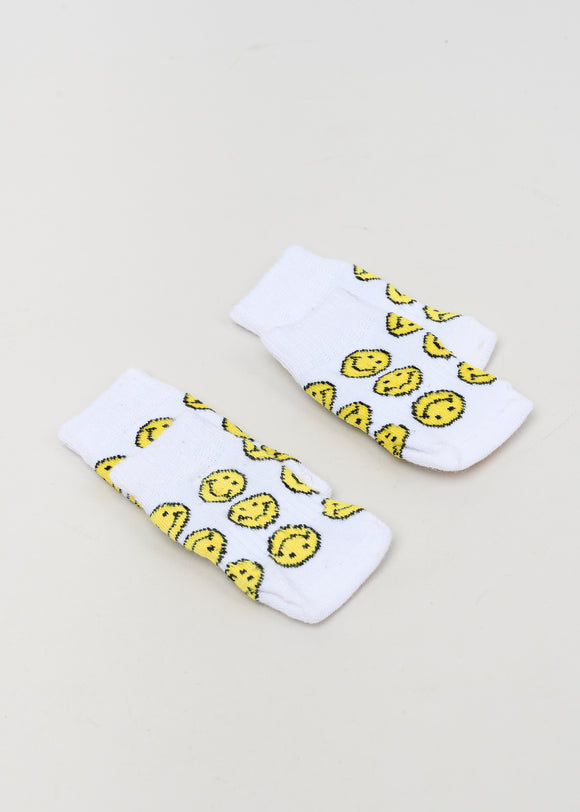 Set 2 pares calcetines mascota caritas felices