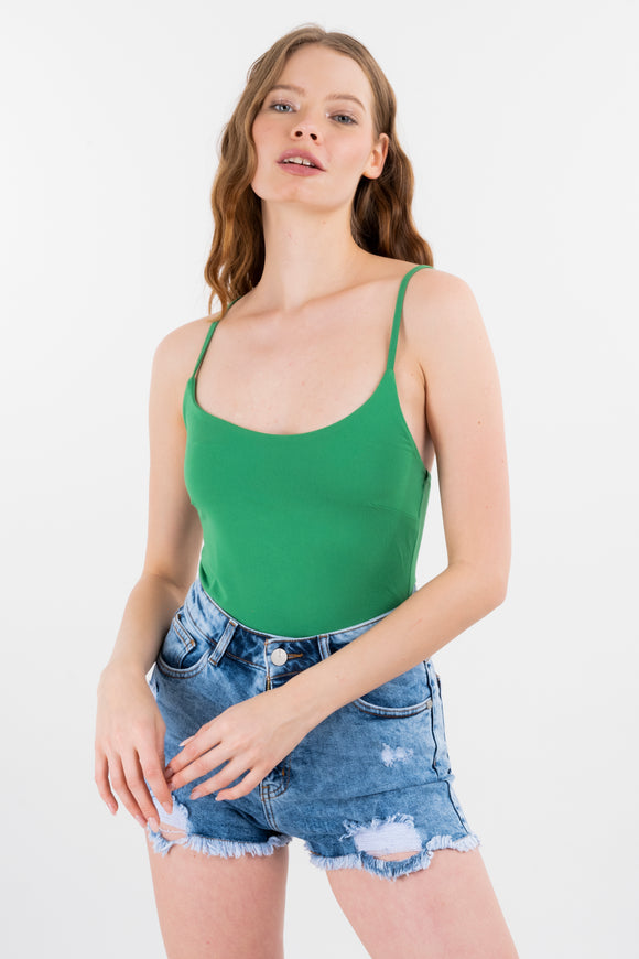 Bodysuit Liso Tirante Brillos