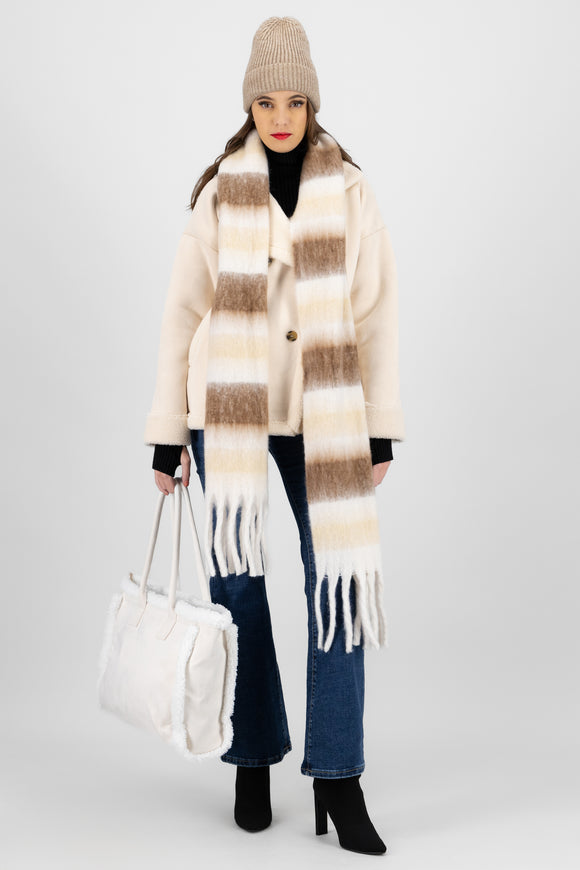 Bufanda oversize cuadros