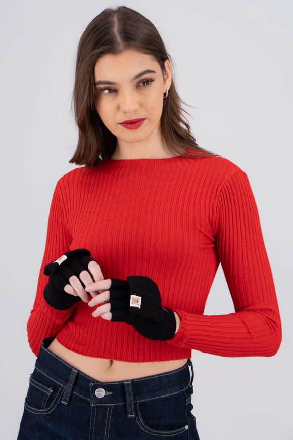 Guantes Dedos Descubiertos Desmontable