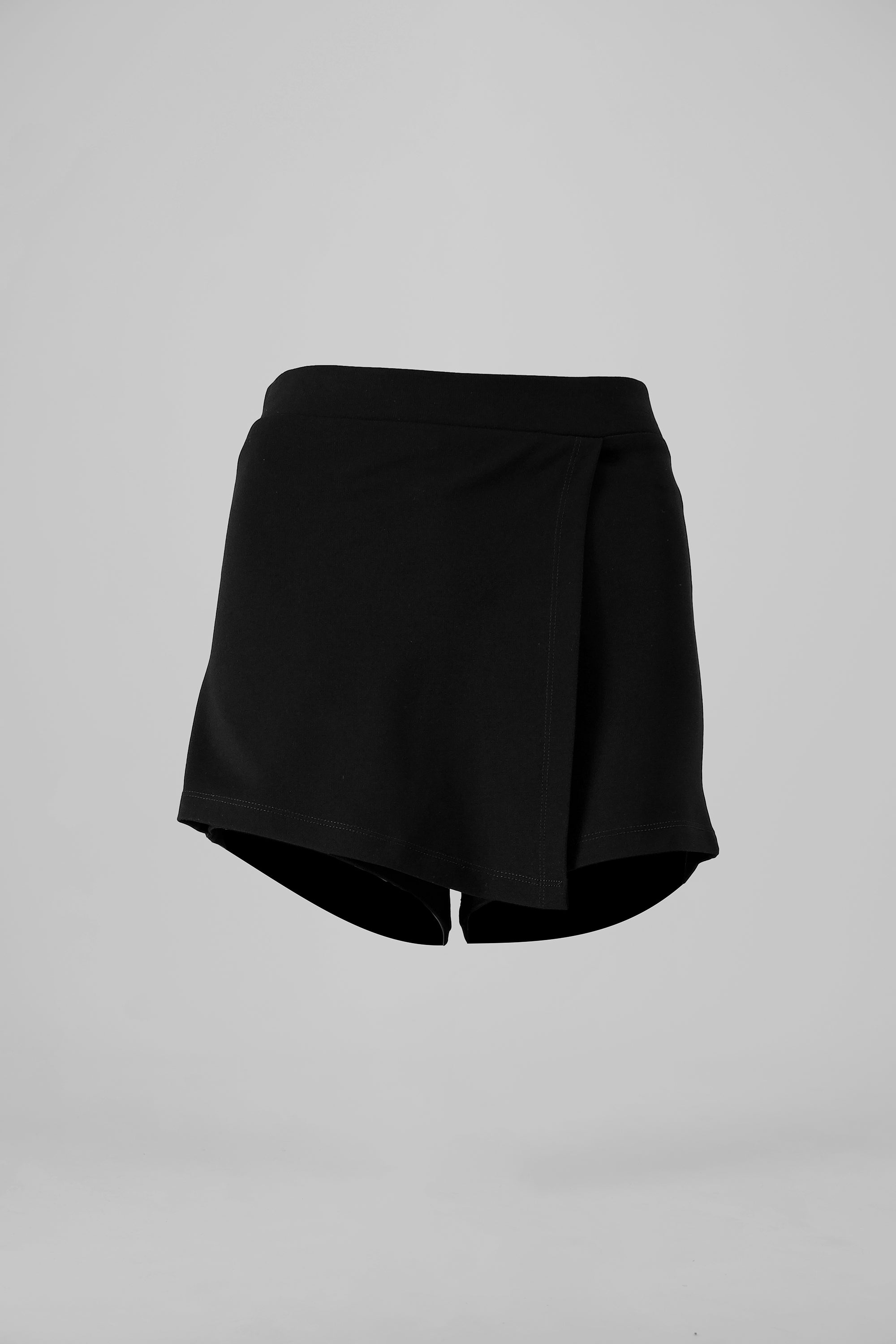 Falda Short Liso Asimétrico