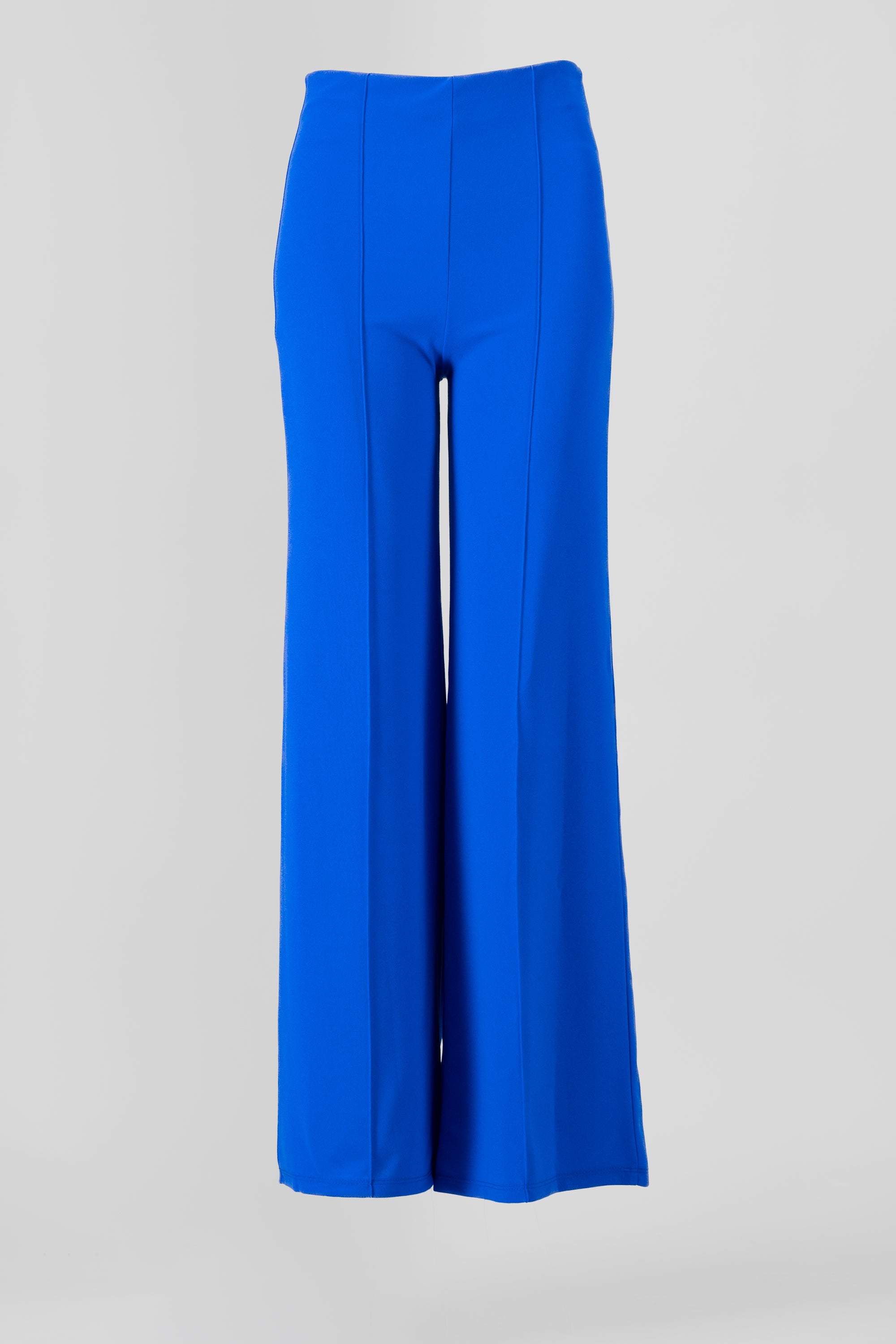 Pantalón Wide Leg Cintura Alta Costuras