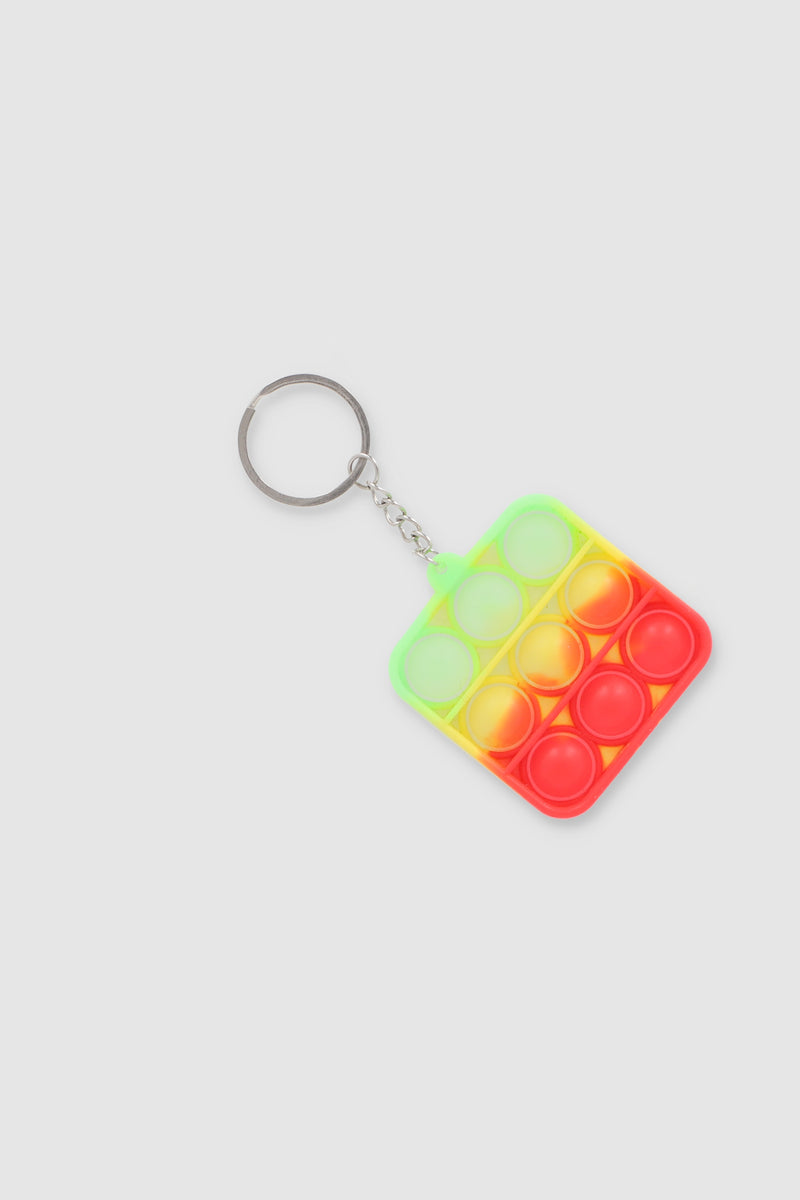 Llavero Mini Cuadro Antiestrés Burbujas