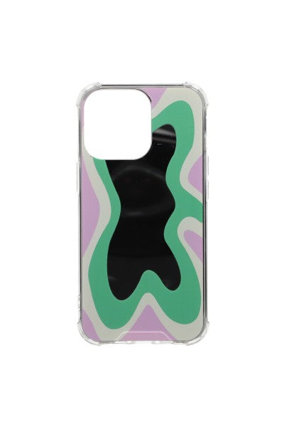 Funda celular i13 ondas espejo