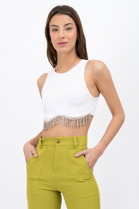 Top tank rib flecos brillos