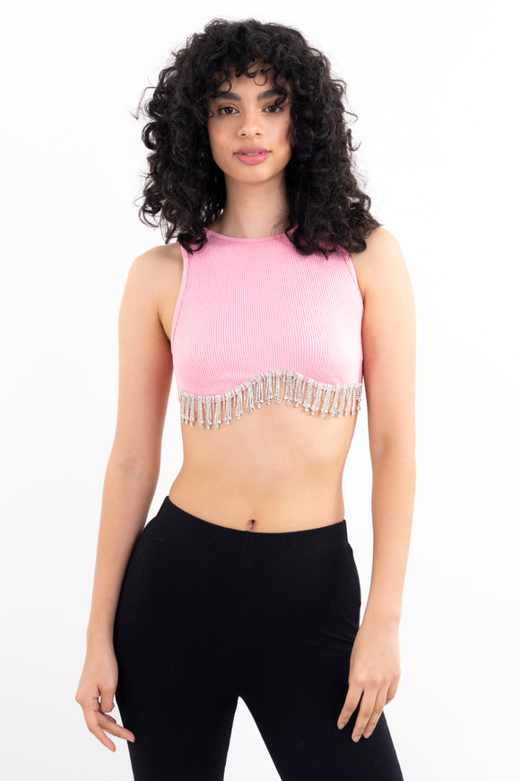 Top tank rib flecos brillos