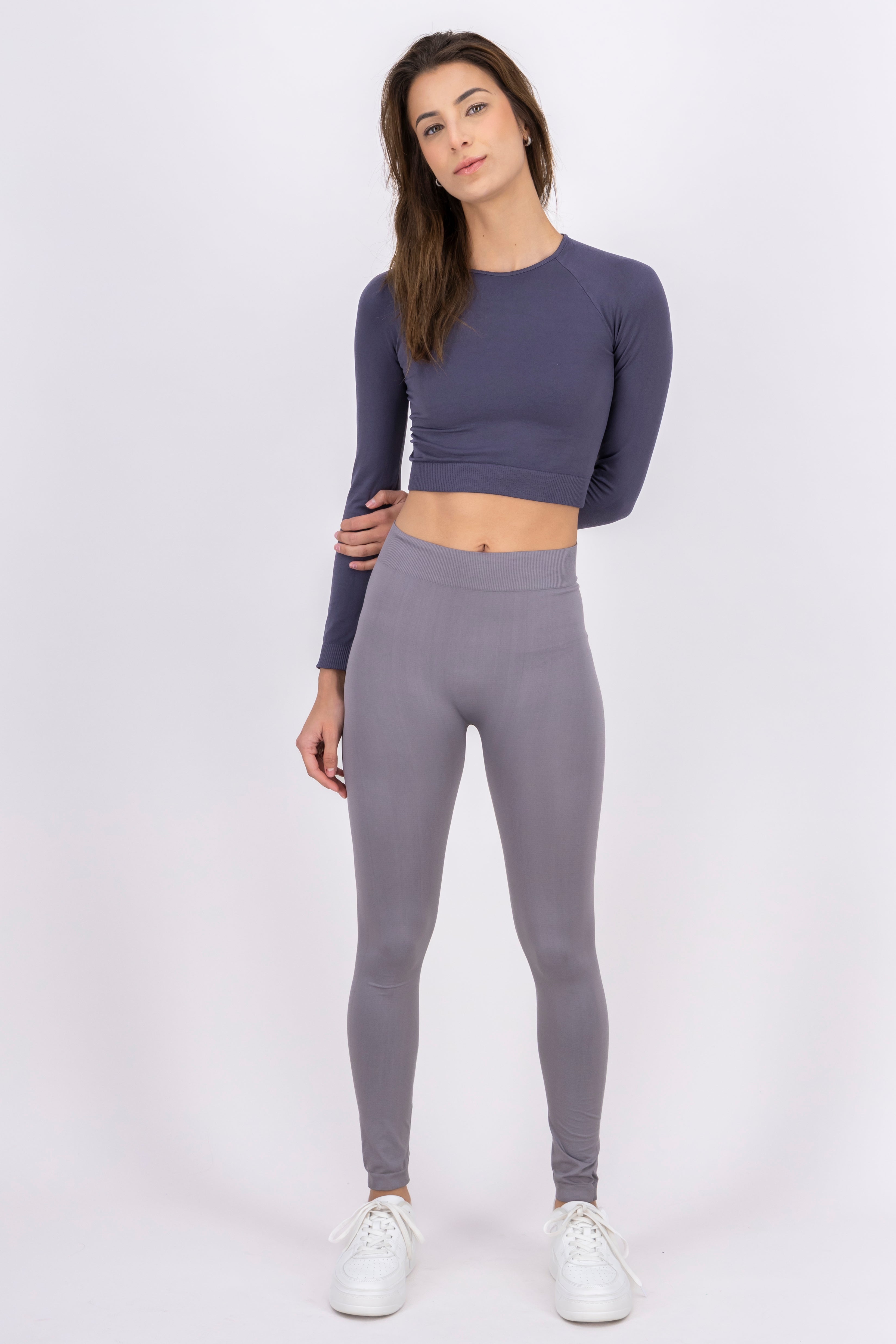 Leggings Seamless Cintura Media