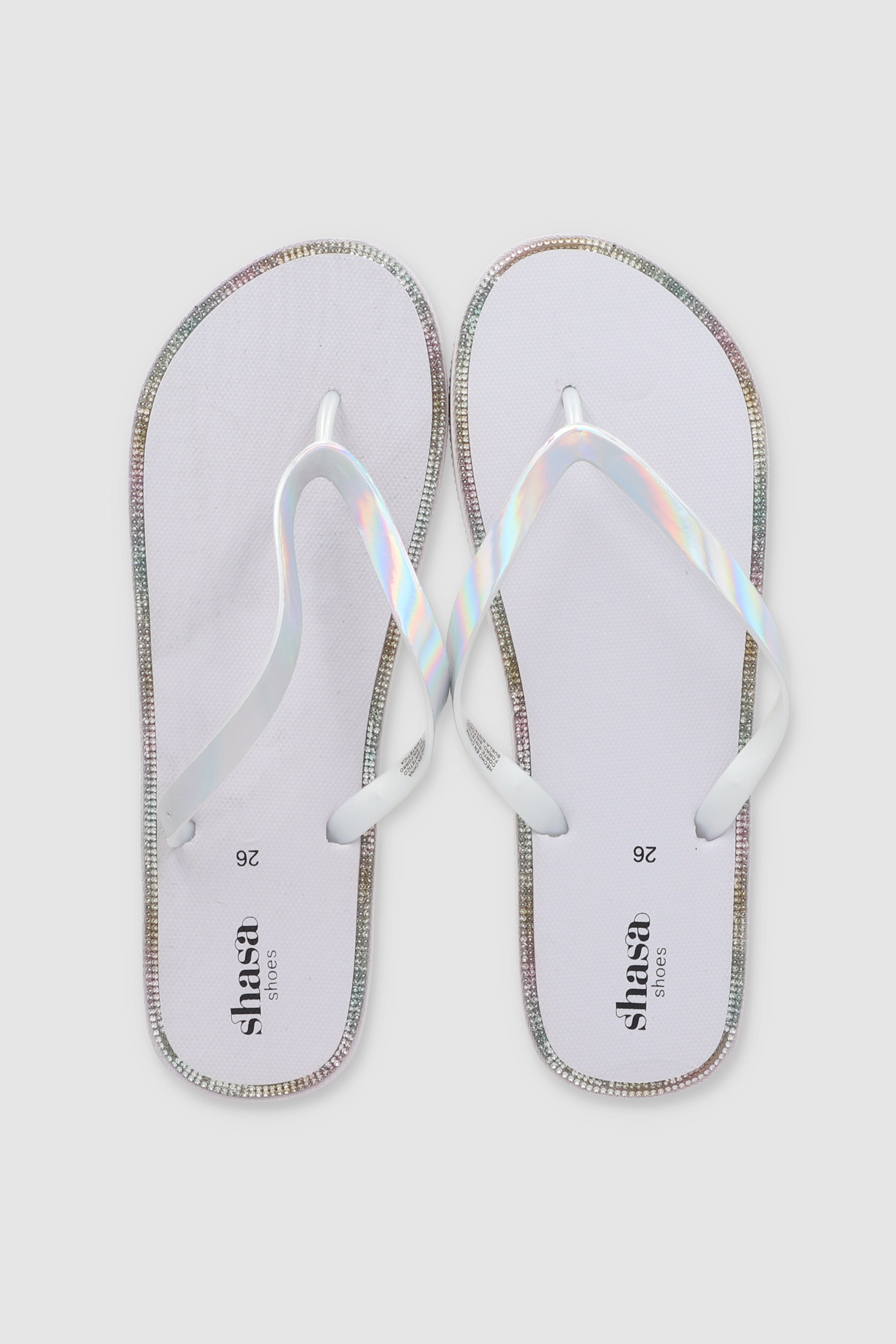 Flip Flops Iridiscentes Brillos
