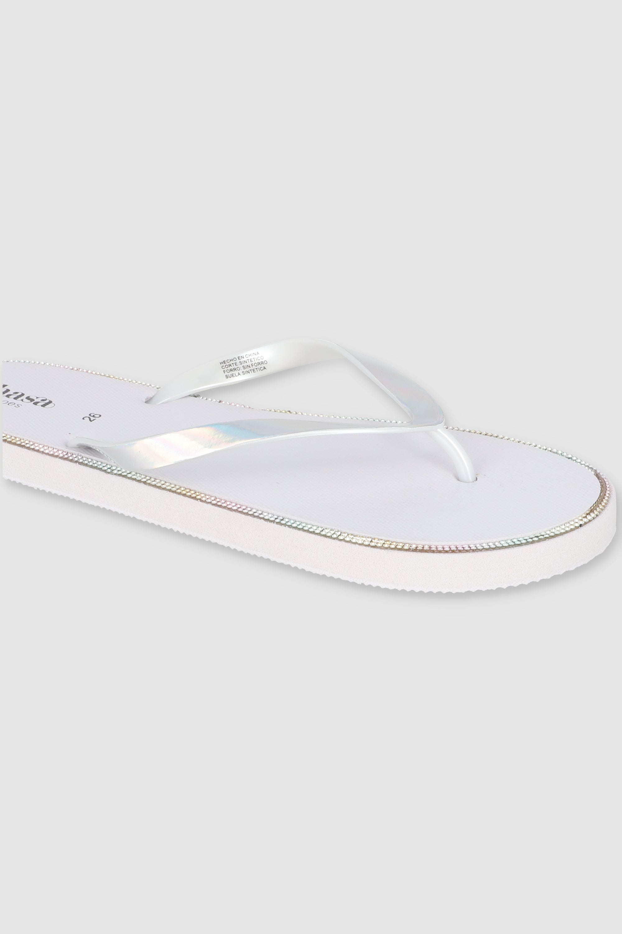 Flip Flops Iridiscentes Brillos