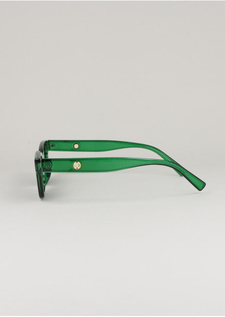 Lentes sol rectangulares