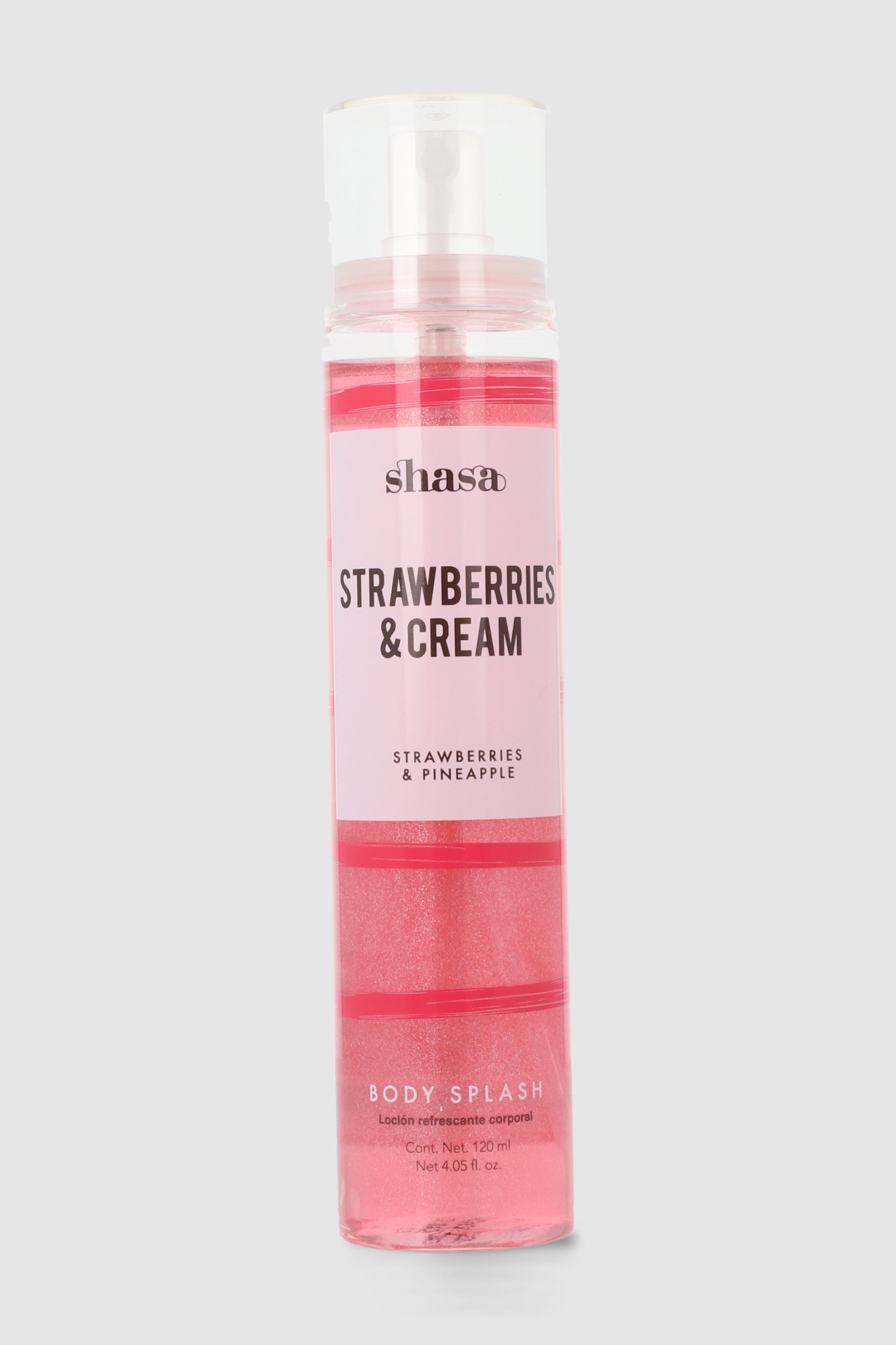 Body Splash Glitter Strawberries And Cream