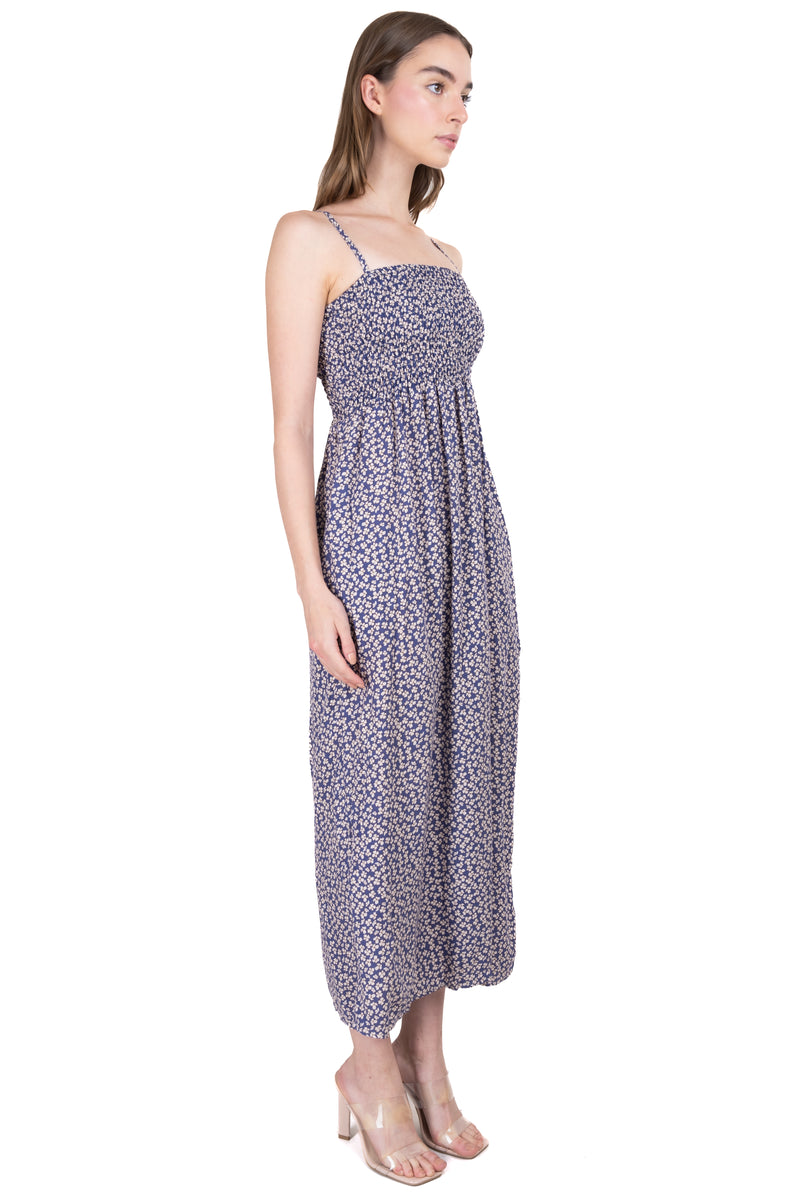 vestido middi floral main image 0