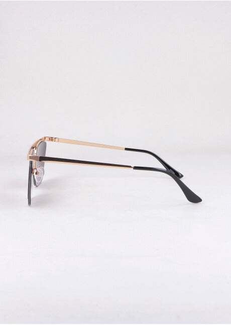 Lentes cuadrados decorativo metálico