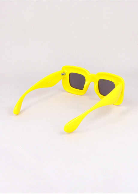 Lentes sol cuadrados oversize
