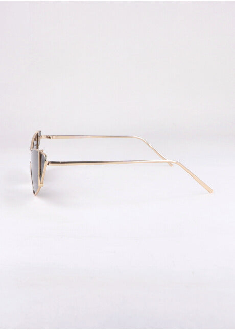 Lentes cateye puntal