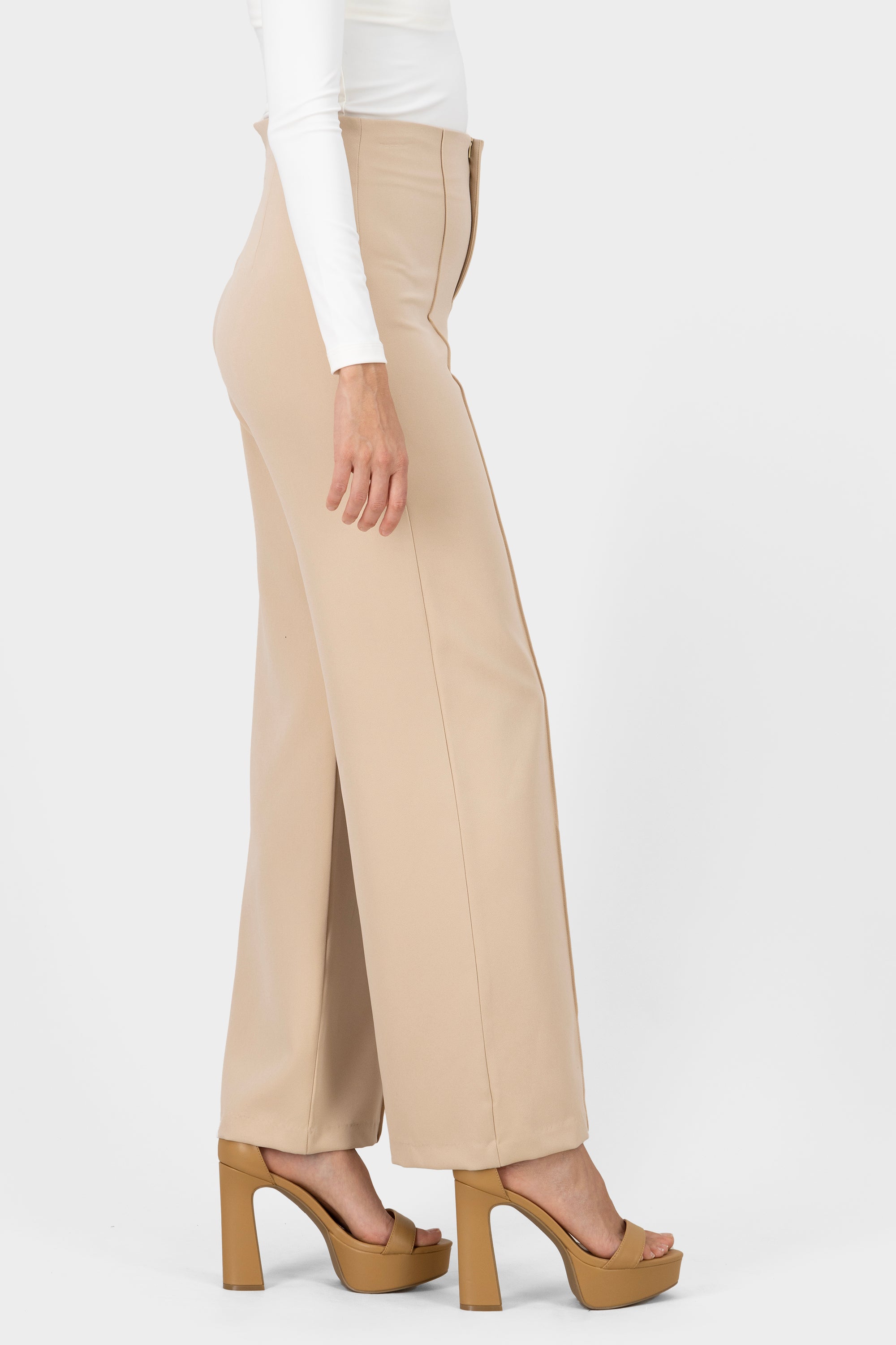 Pantalón Recto Liso