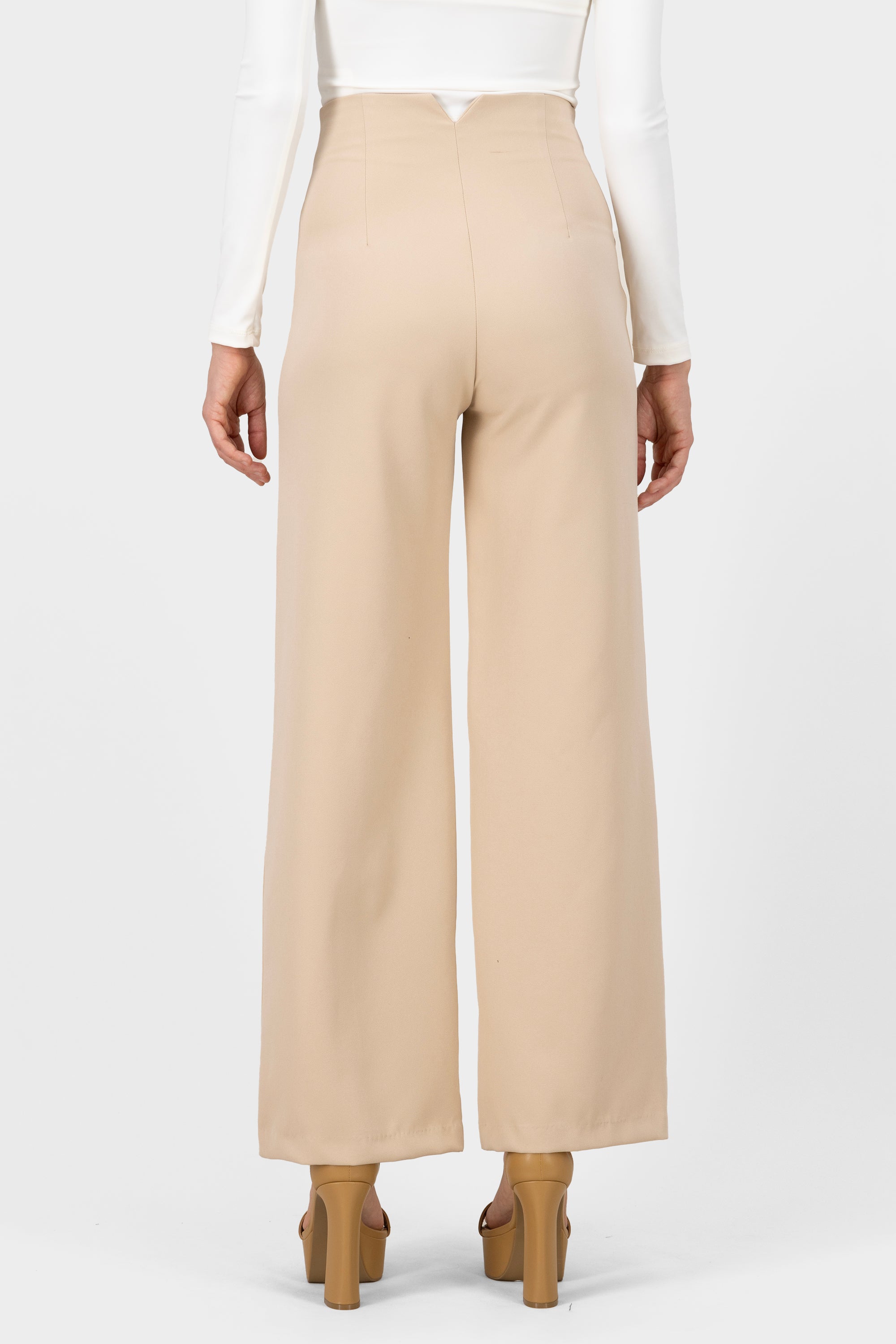 Pantalón Recto Liso