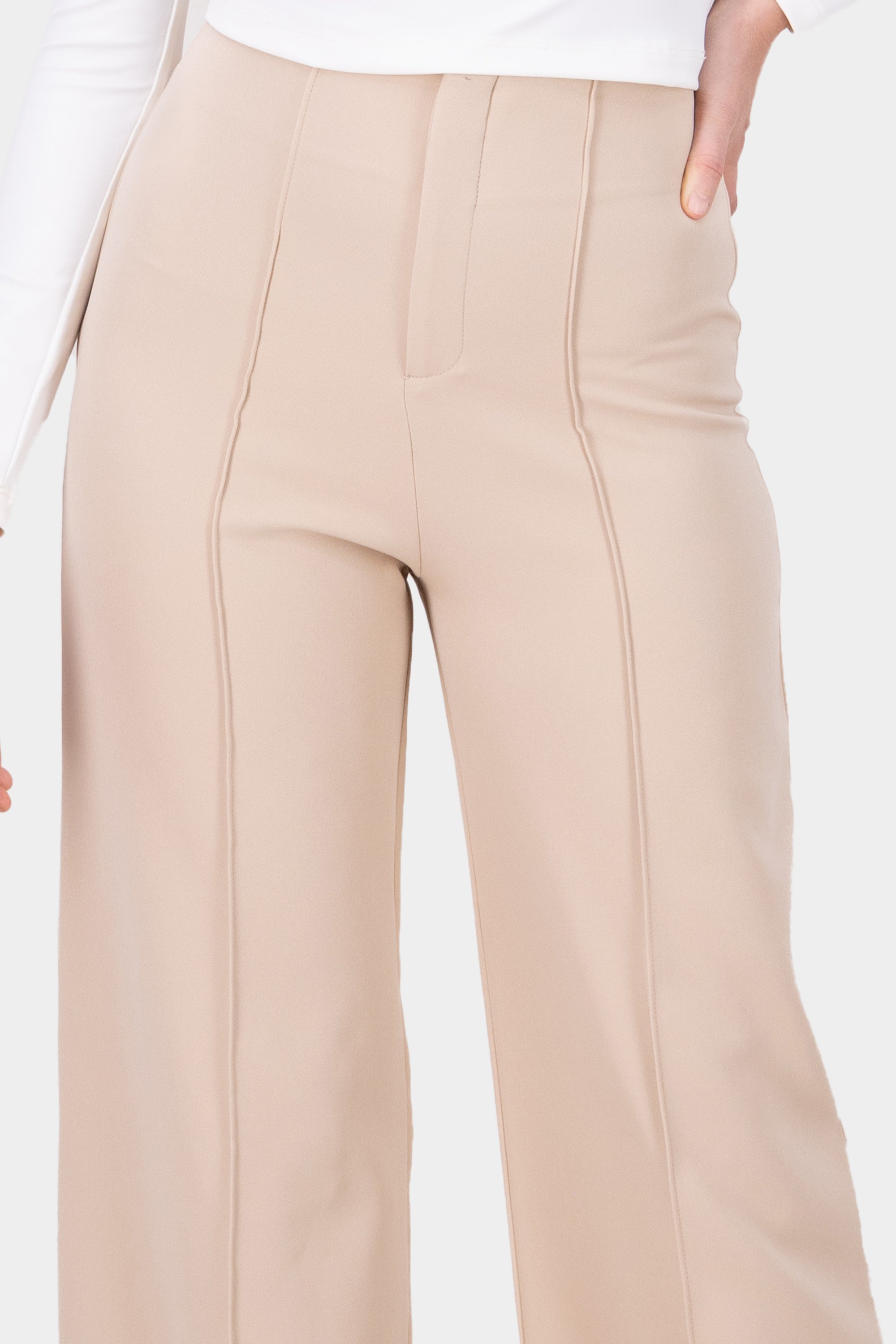 Pantalón Recto Liso