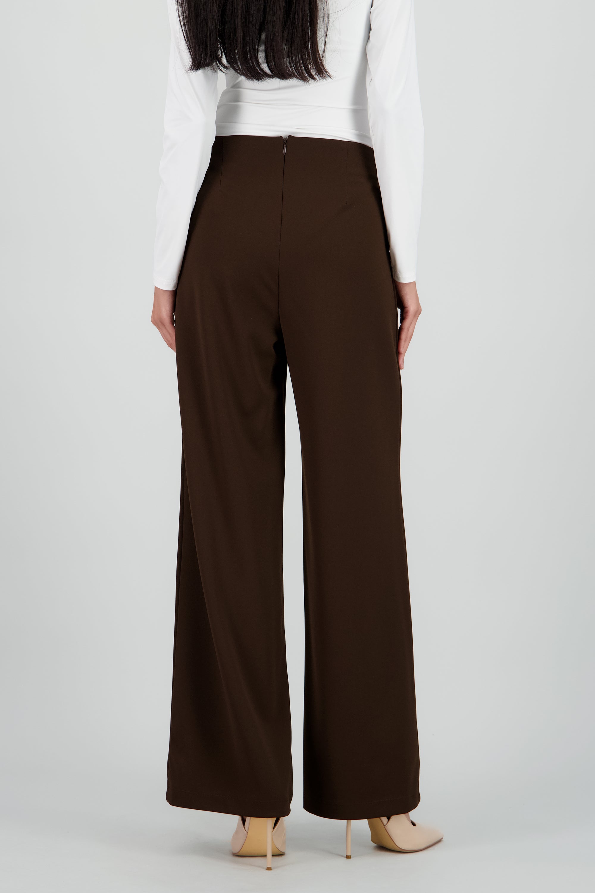 Pantalón Amplio Costura Frontal