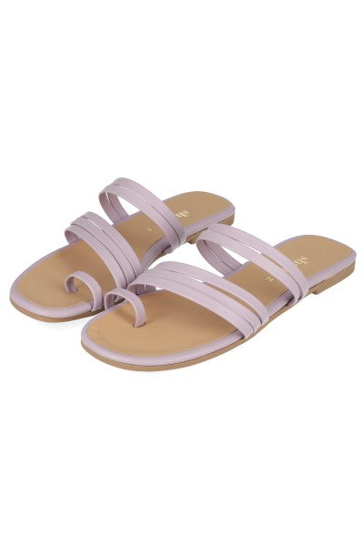 Sandalias cintas anillo dedo