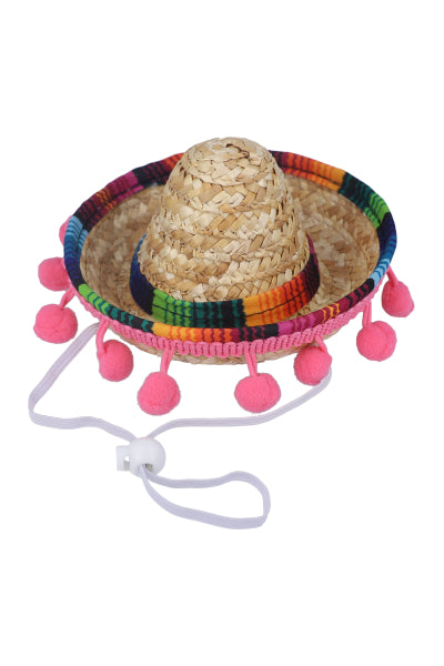 Sombrero para mascota mexicano mascota chico
