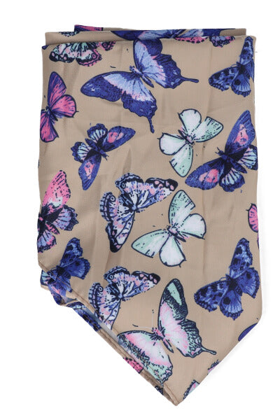 Pañuelo mariposas multicolor