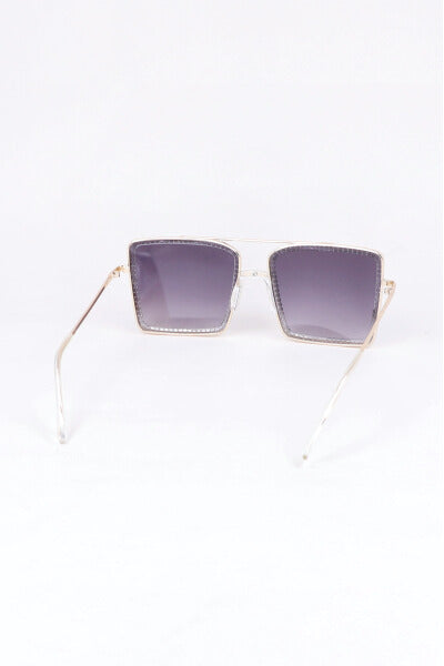 Lentes cuadrados brillos
