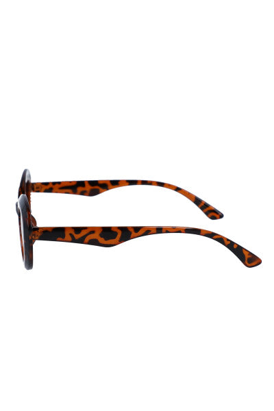 Lentes sol ovalados carey