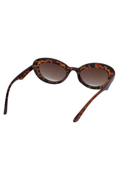Lentes sol ovalados carey