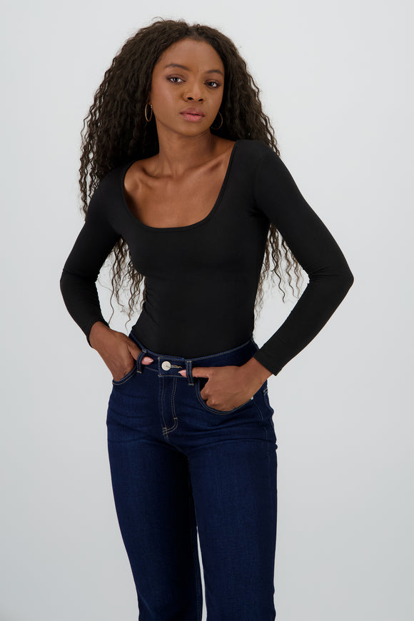 Bodysuit Liso Escote Cuadrado