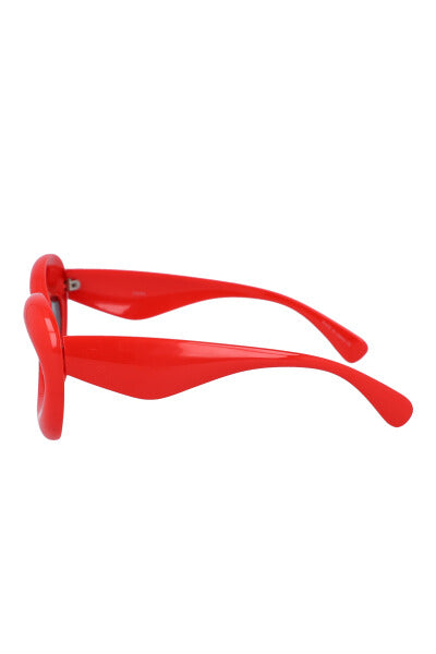 Lentes cat eye gruesos globo