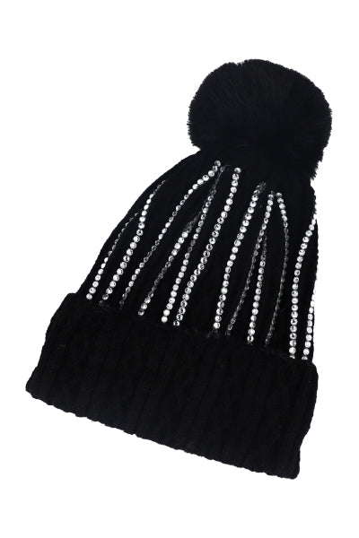 Gorro tejido trenzado