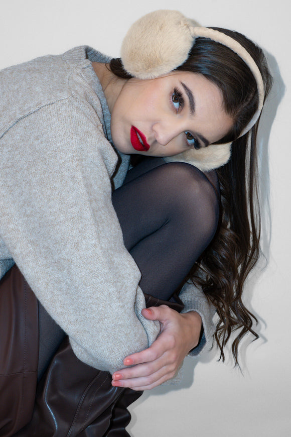 Orejeras monocolor peluche