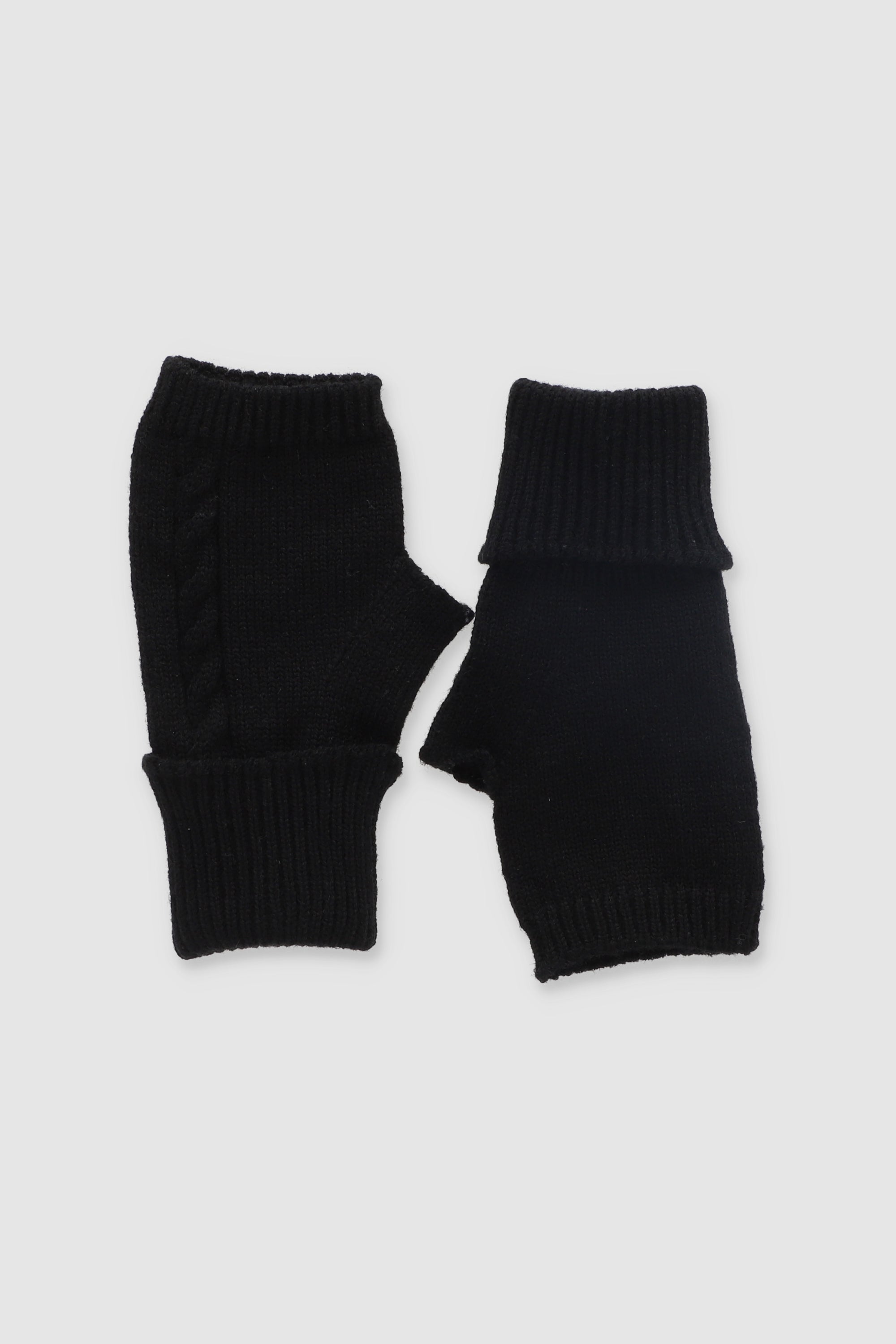 Guantes tejido trenzado