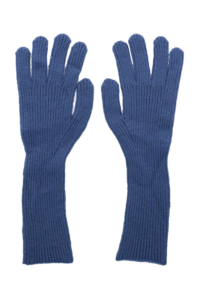 Guantes largos tejido ancho