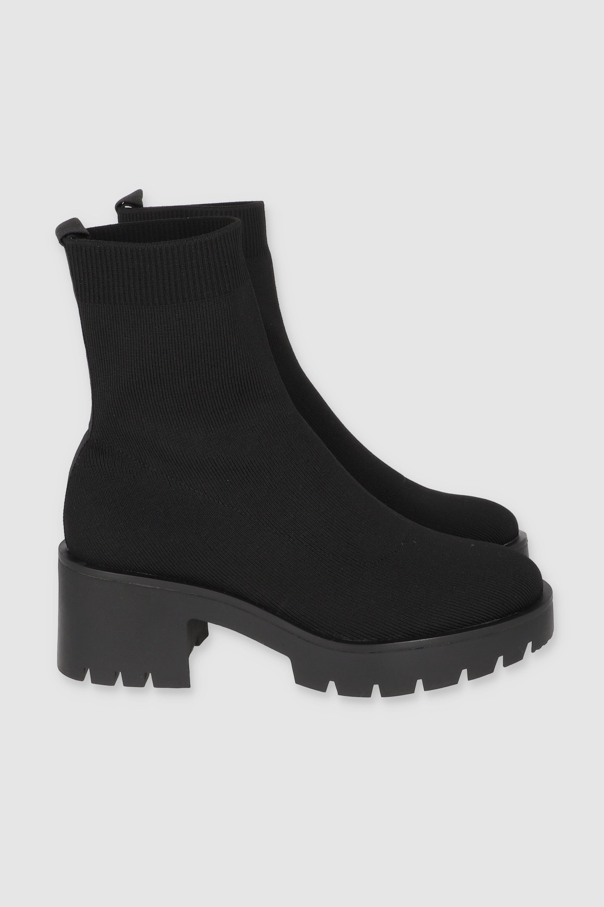 Botin Calcetin Punta Redonda