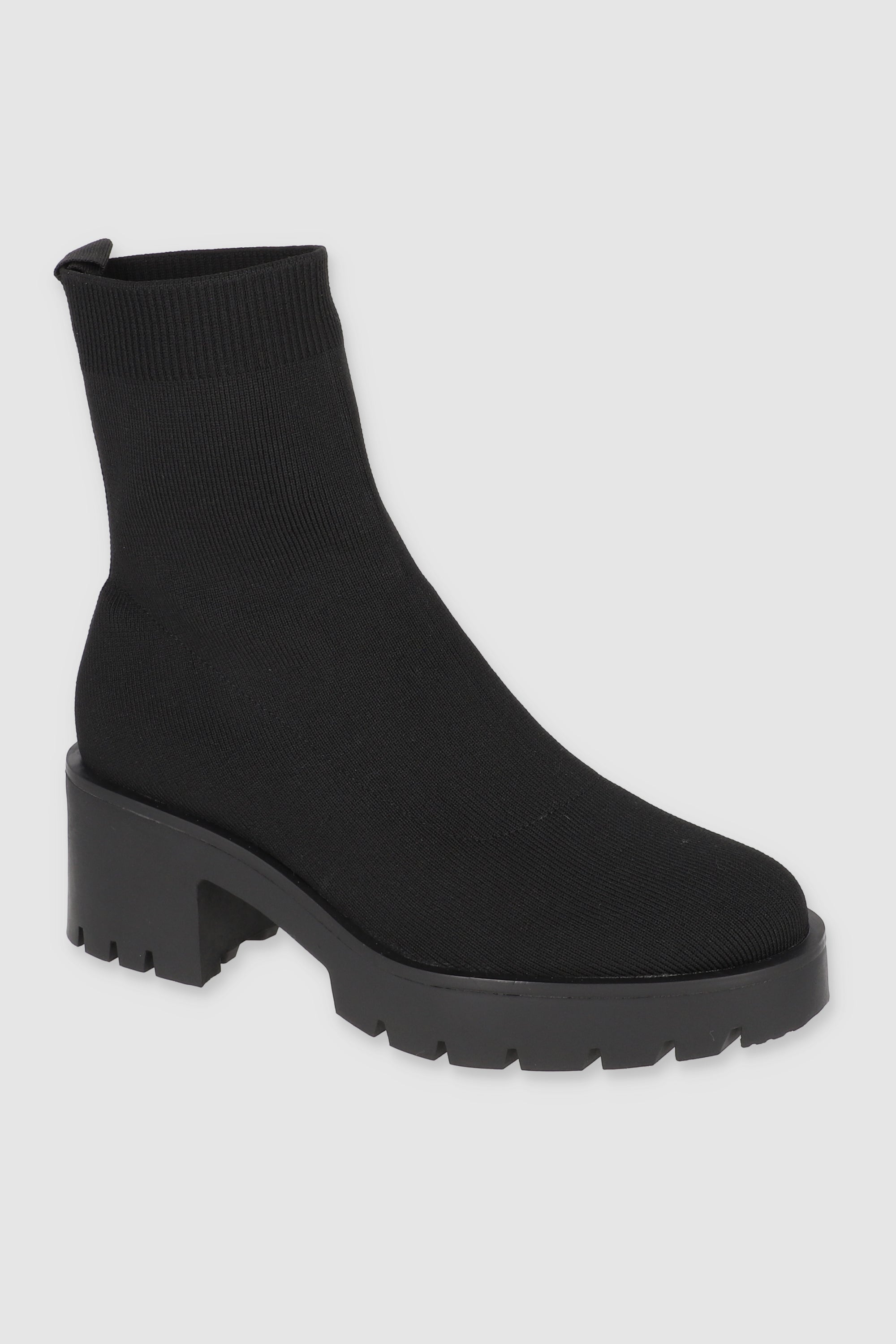 Botin Calcetin Punta Redonda