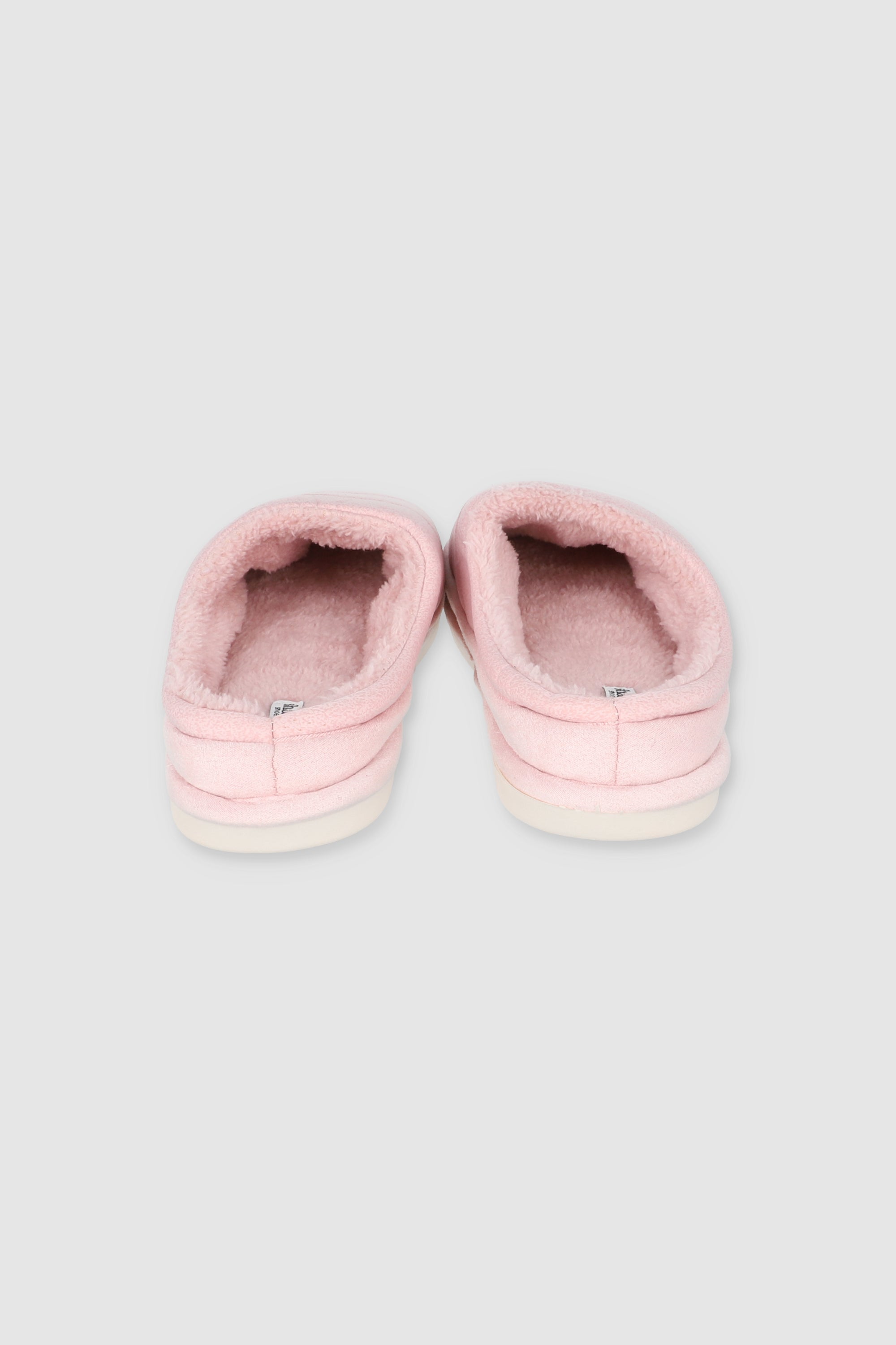 Pantuflas acolchadas sherpa