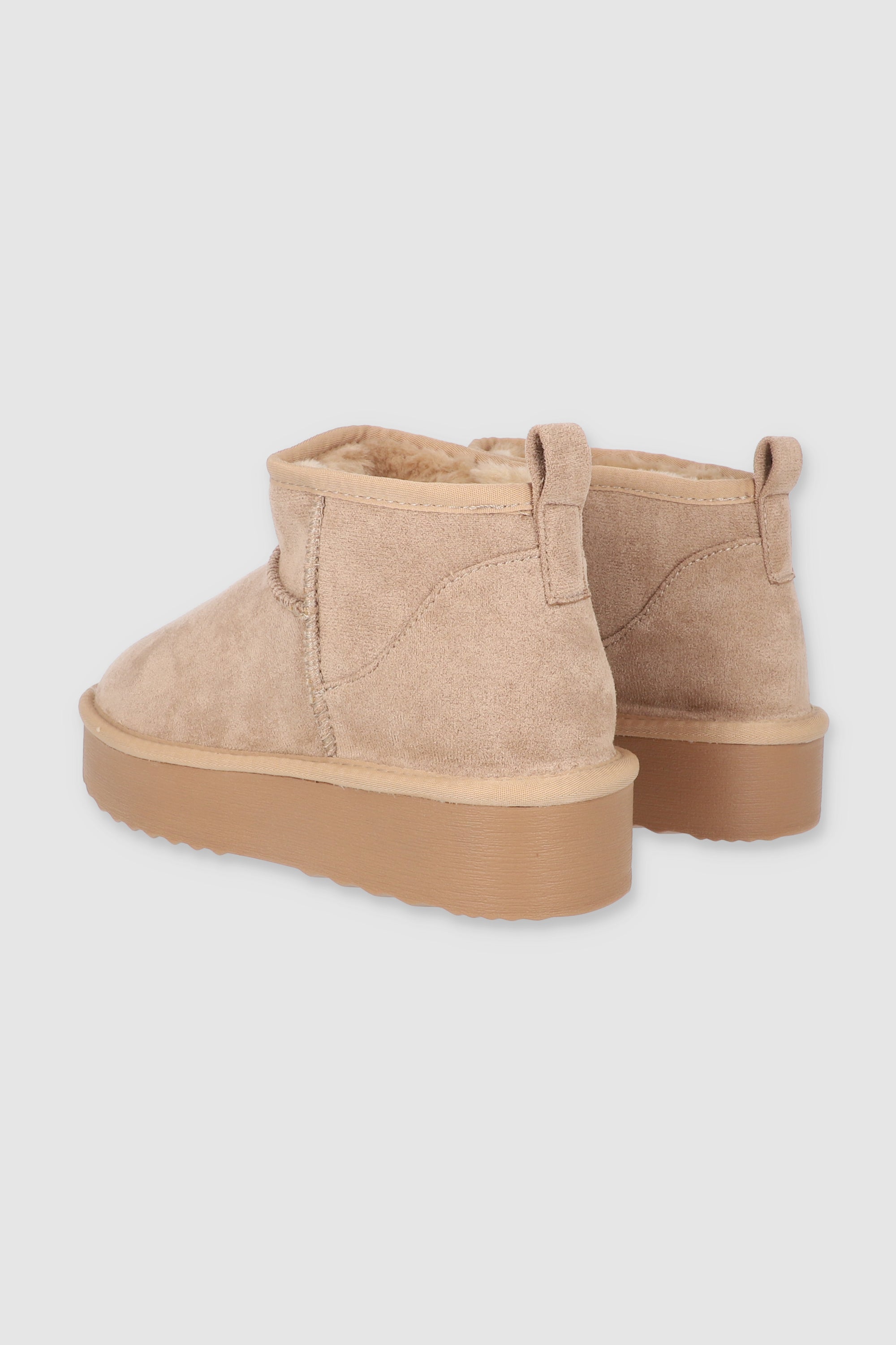 Botas Lisas Forro Peluche