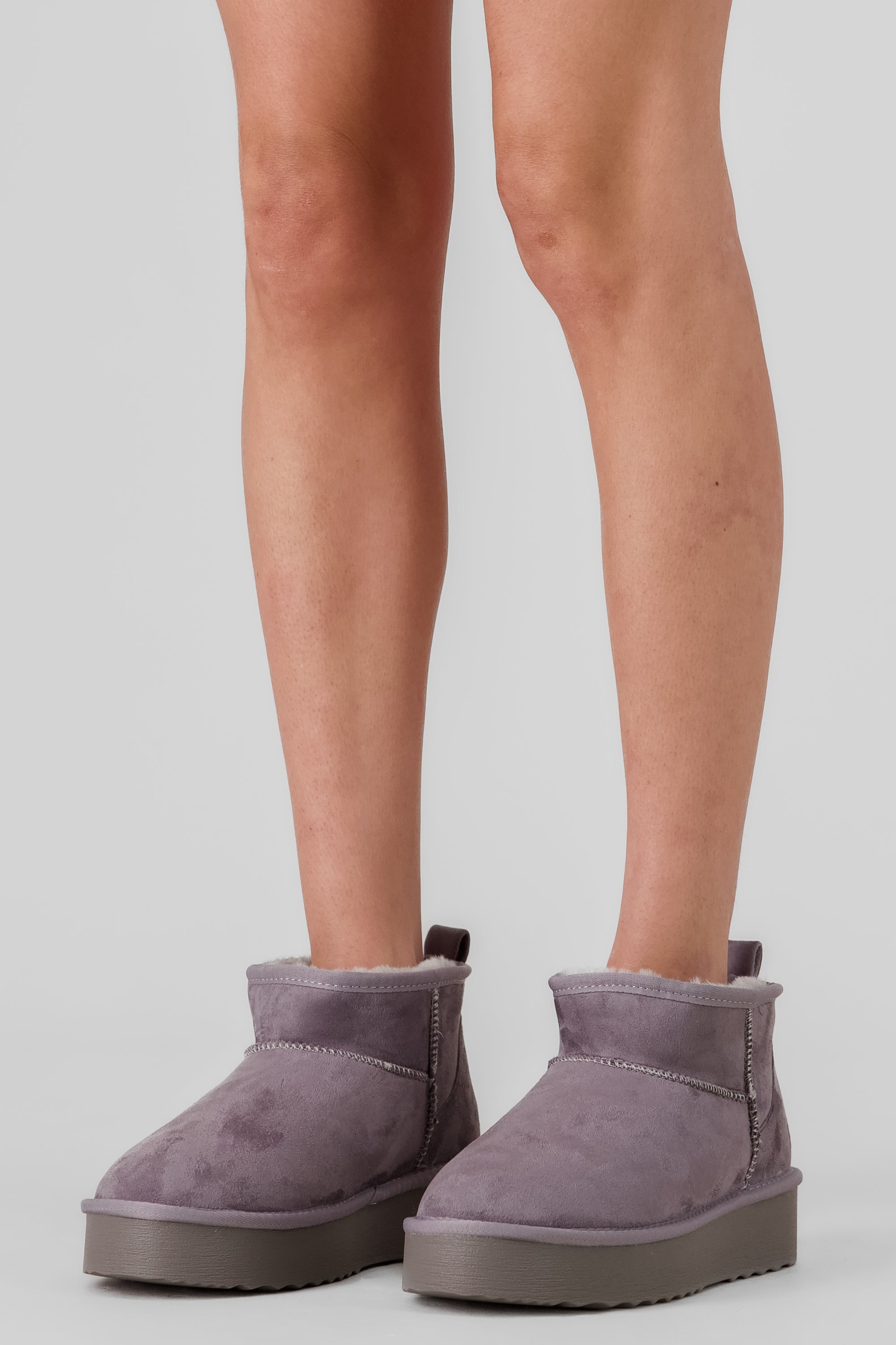 Botas Lisas Forro Peluche