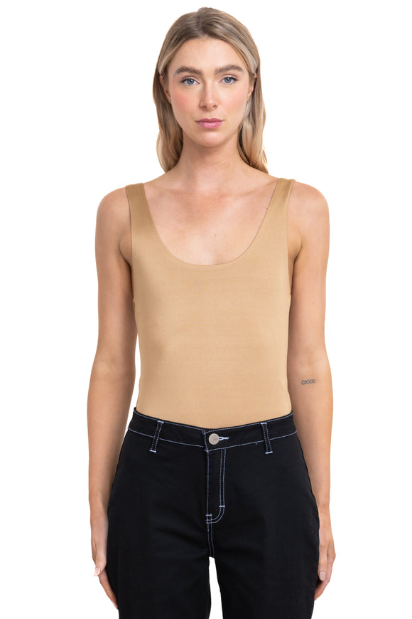 Bodysuit seamless escote redondo