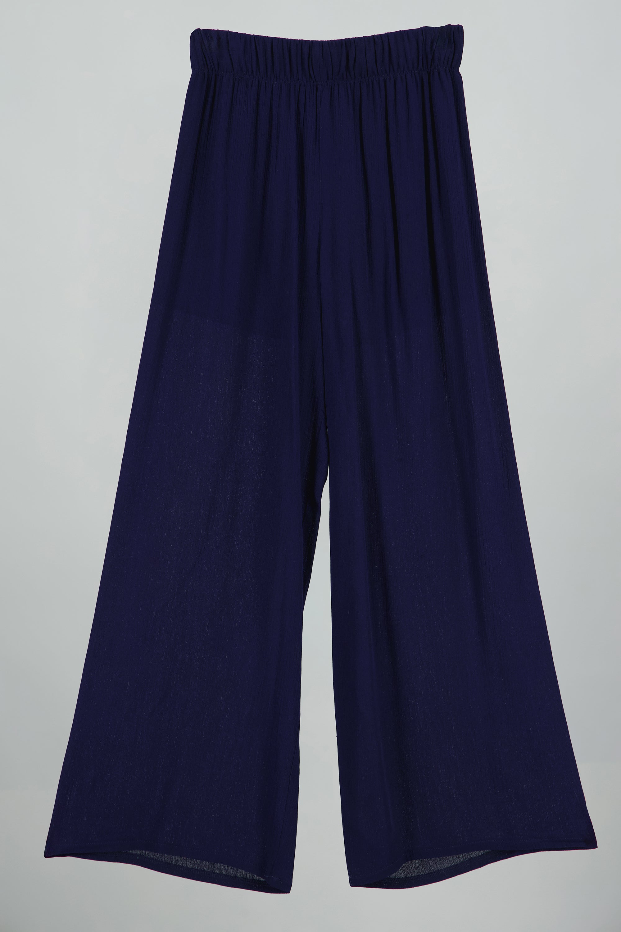 Pantalón Wide Leg Cintura Elástico