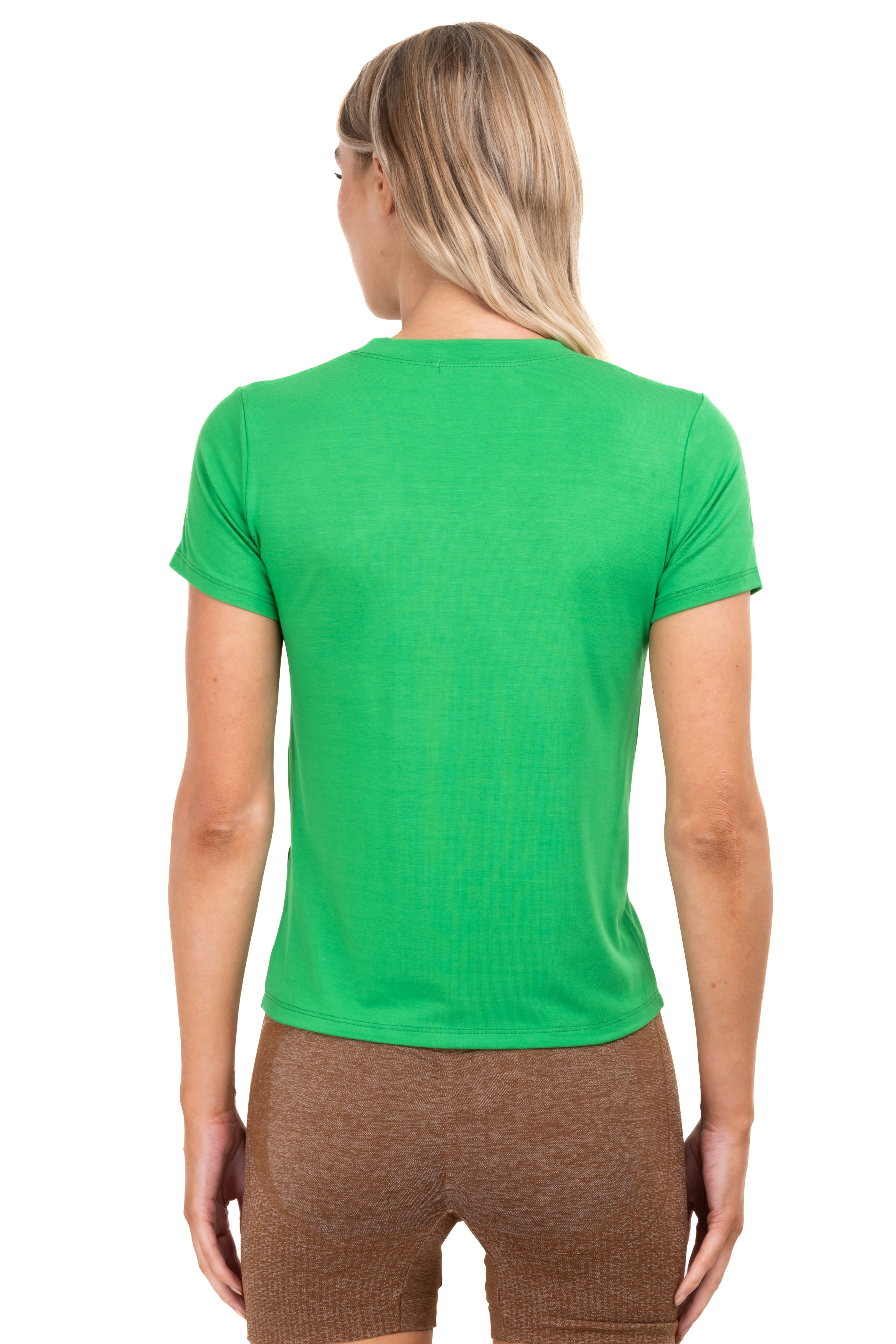 Playera lisa manga corta