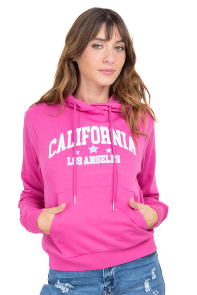 Sudadera hoodie estampado California
