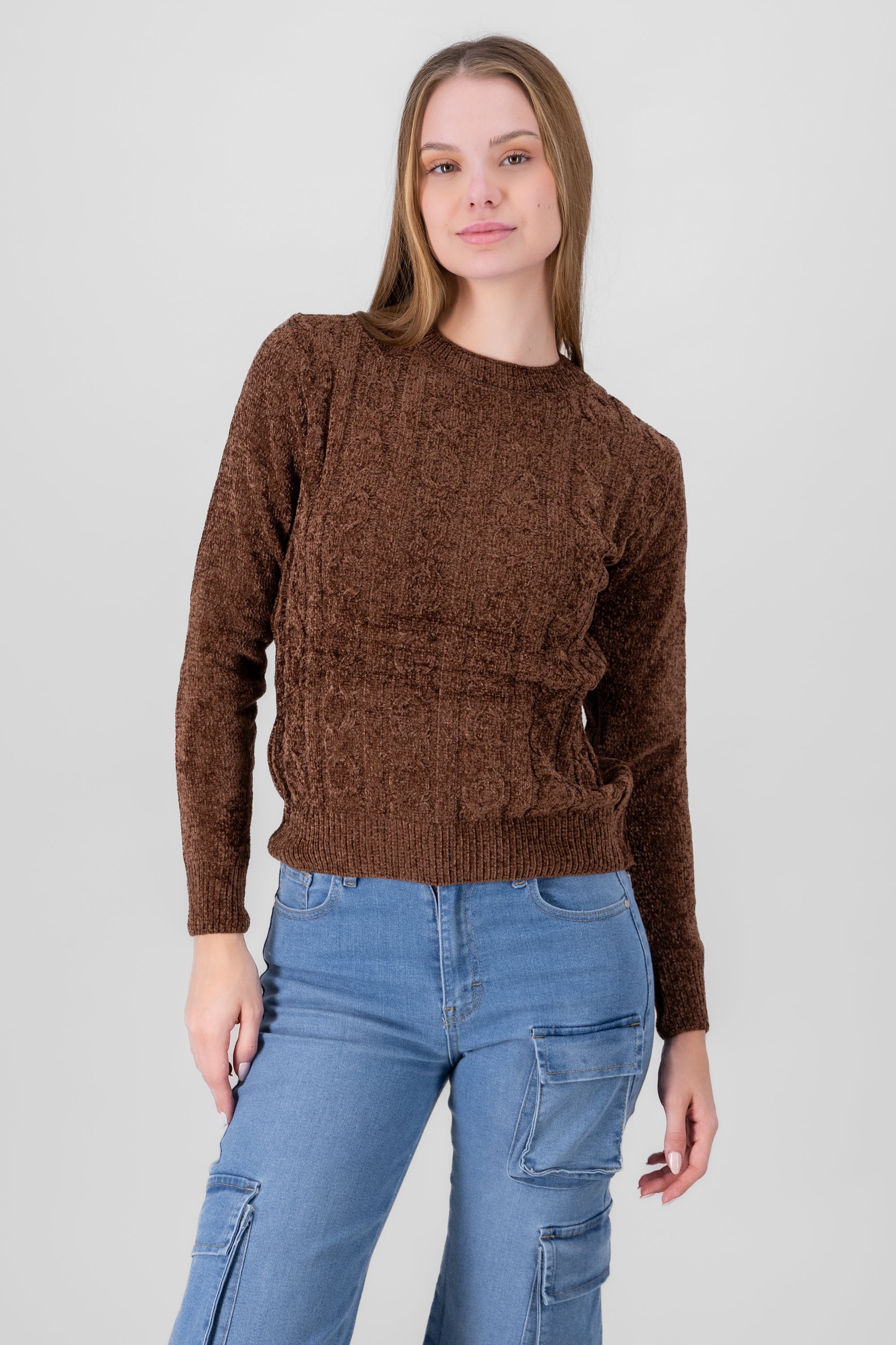 Suéter tejido suave