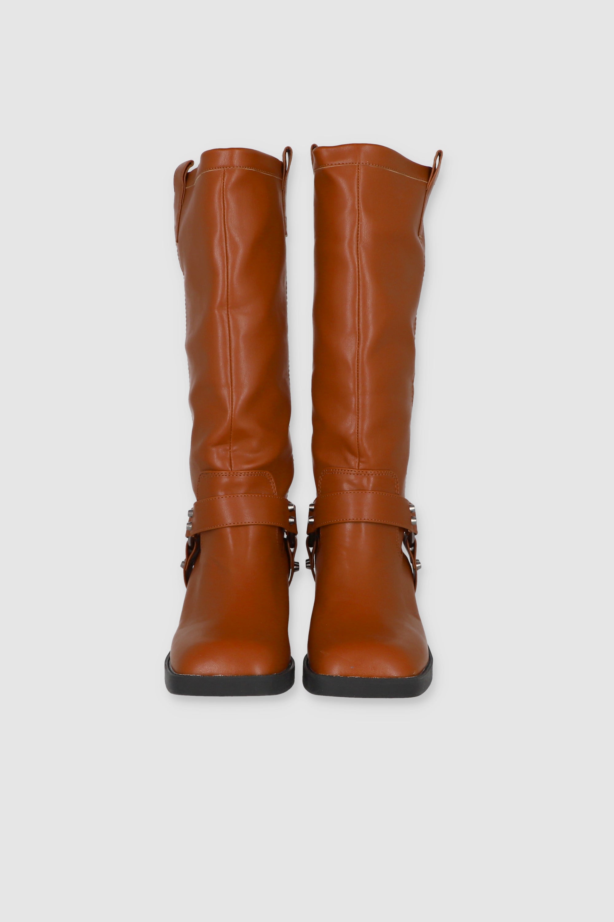 Botas Motero Hebilla Estoperoles