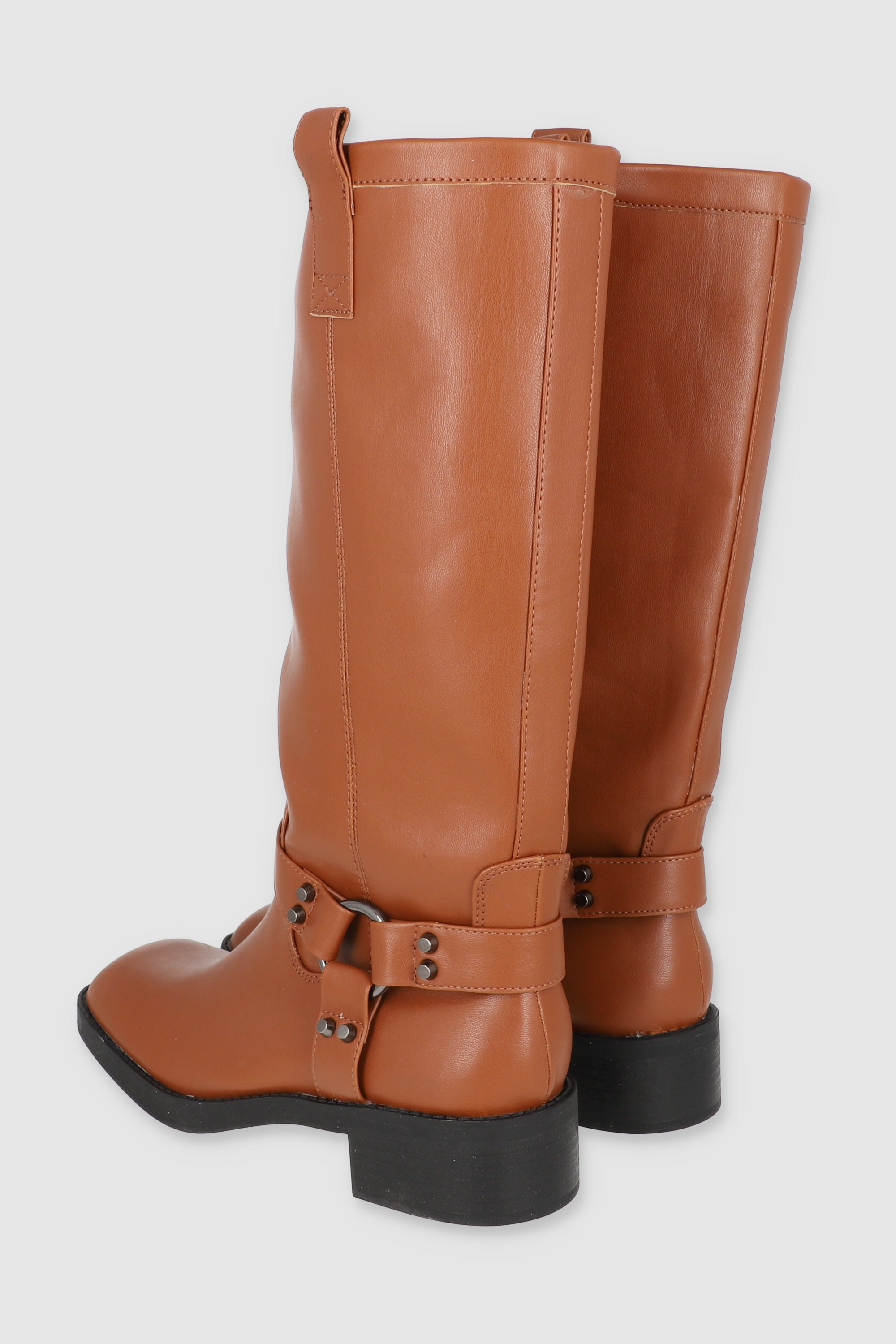 Botas Motero Hebilla Estoperoles